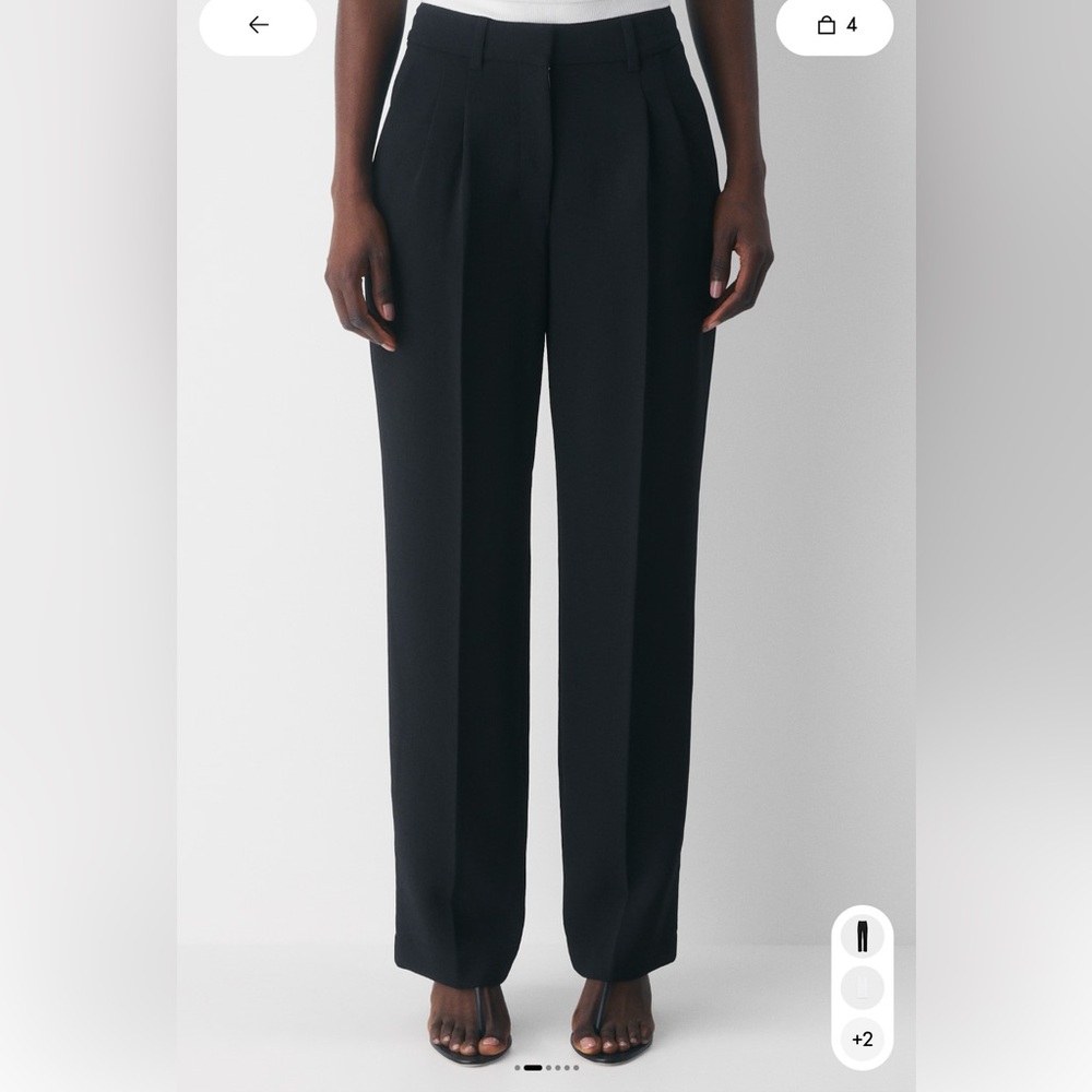 Aritzia Black Effortless Pants